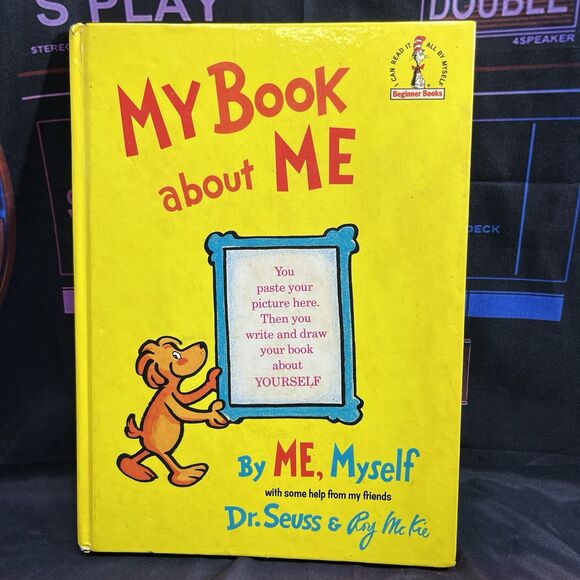 DR SEUSS "My Book About Me" 1st Edition - Published 1969 - CLEAN NO WRITING - Picture 1 of 13